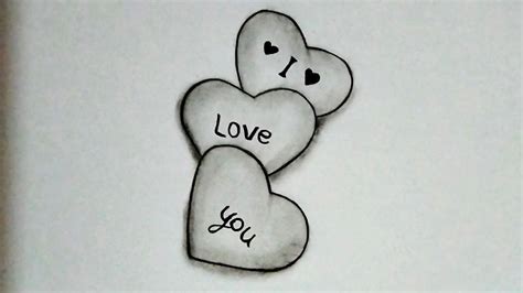 Simple and Cute Love Drawings to Melt Your Heart .